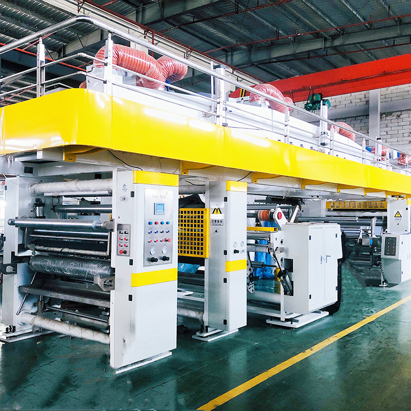 Máquina de laminação a seco por solvente
