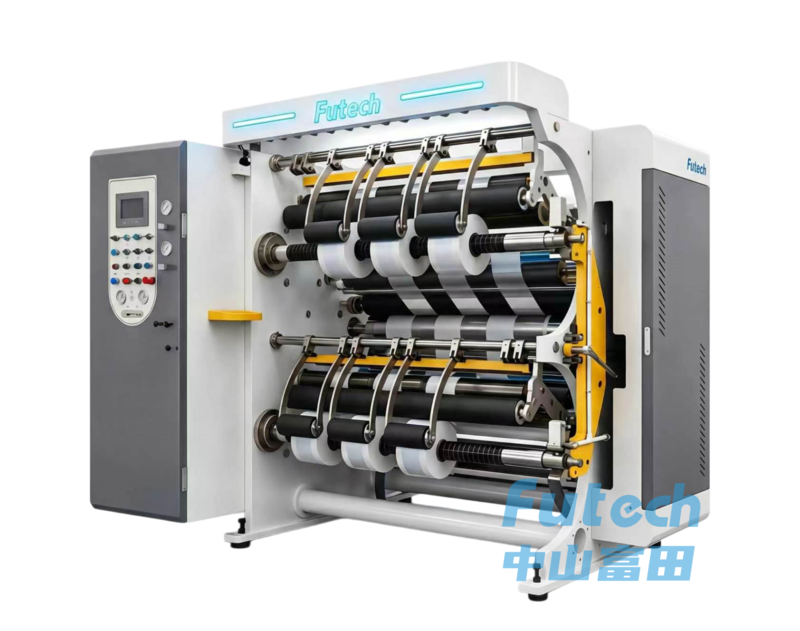 PE Film Slitting Machine  Hygiene material Industry Specialized BreathableNon-breathableLamination Film High-Precision Slitting Equipment (1)